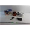 Image 1 : Security Lighting, HDMI Cable, Folding Knife, Portable Fan - Tested and Misc.