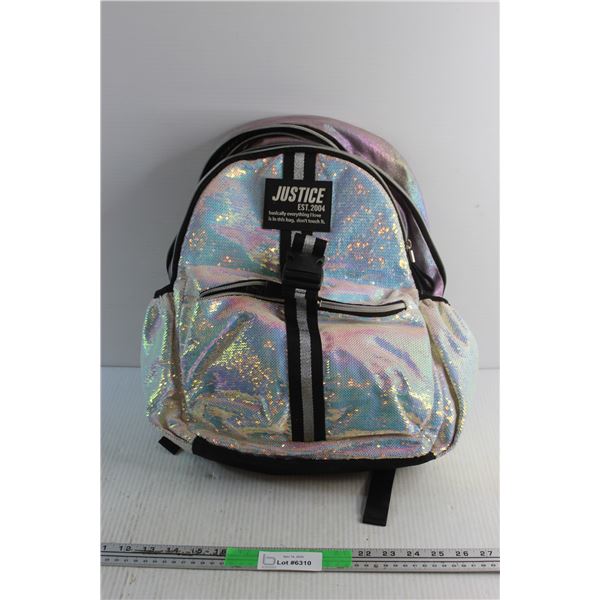 Justice Sequin School Backpack