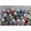 Image 7 : Assorted Acrylic Paint and Paint Brushes
