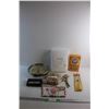 Image 1 : Wall Clock, Guess Wallet - Authenticity Not Guaranteed, Baking Soda, 4pc Sheet Set, Aroma Sticks, Pl
