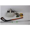 Image 1 : Brandt Tractor Mini Hockey Stick, VR Headpiece Goggles, Misc.