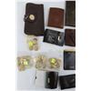 Image 3 : Lot Of Various Key Holders, Wallets, Eye Shadow Kit, Misc.
