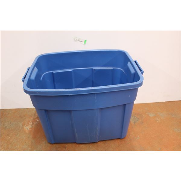 *Rubbermaid Tub, Missing Lid -21'' x 15'' x 16.5''