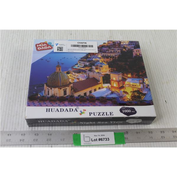 Sealed Huadada 1000pc Puzzle Dreamy Pasitano - 20" x 27"