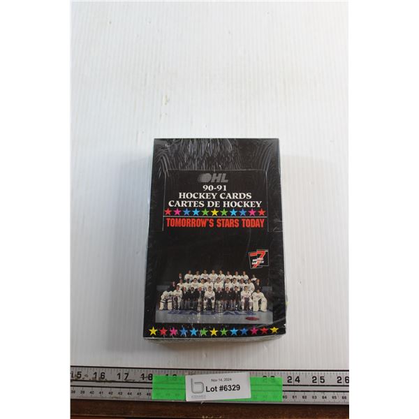 1990-91 Ontario Hockey League Collectible Hockey Cards - Tomorrow's Stars Today - Sealed