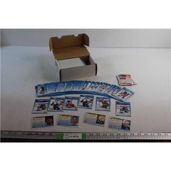 Score 1991 Blue Collectible Goalies Cards