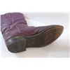 Image 5 : Justin Ladies Cowboy Leather Boots - Worn, Size 6W