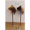 Image 1 : (2) Hobby Horses