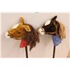 Image 2 : (2) Hobby Horses