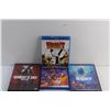 Image 2 : (10) DVD & Blue Ray Movies - Finding Dory, Ninjago and Kung Fu Hustle