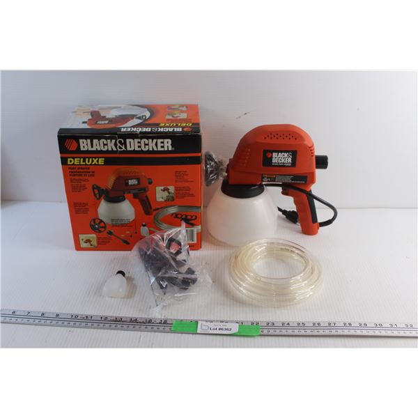 Black & Decker Deluxe Paint Sprayer - New