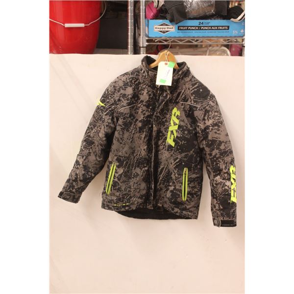 FXR Snowmobile Winter Jacket - Size Youth 12