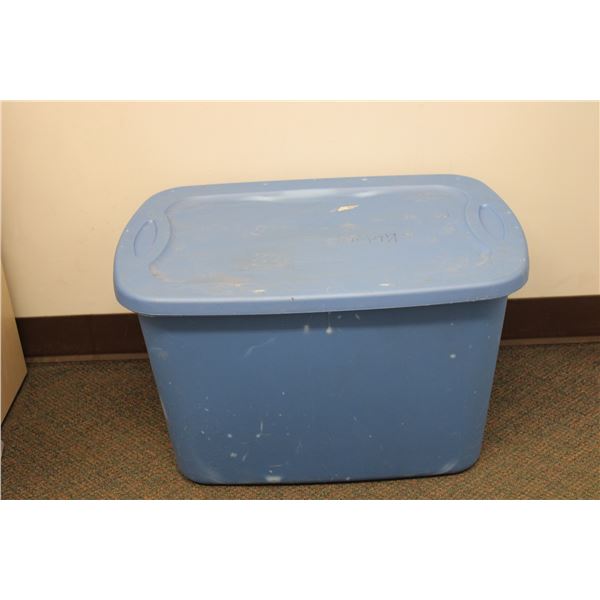 * Sterilite 18 Gal w/ Lid -