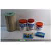 Image 1 : Air Filter, Pool Chlorine Solutions and Pool & Spa Test Kit