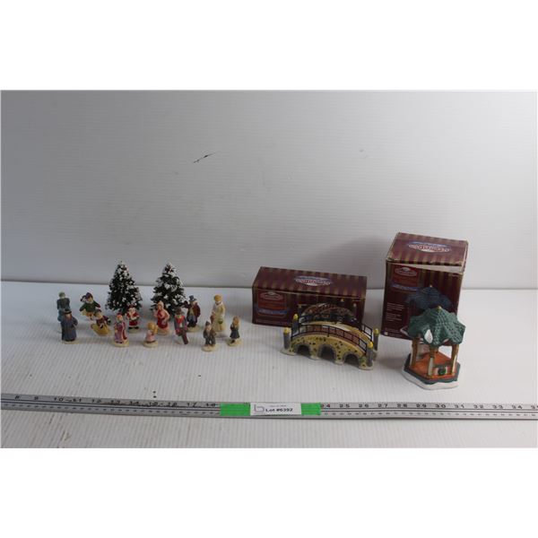 Christmas Ornaments and a Porcelain Decor