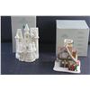 Image 4 : Village Carolers and Christmas Santa's Workshop Porcelain Decor