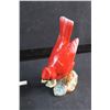Image 3 : Miniature Tupperware and Vintage Napco Japan Cardinal Bird Figurine