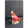 Image 4 : Miniature Tupperware and Vintage Napco Japan Cardinal Bird Figurine