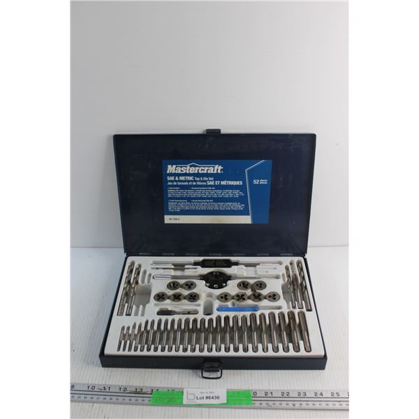 Mastercraft SAE & Metric Tap & Die Set - Incomplete