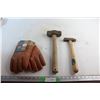 Image 1 : Waterproof PVC Gloves and (2) Hammers