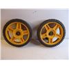 Image 4 : (4) Lawnmower Wheels