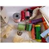 Image 7 : Lot of assorted Sewing Items-Buttons, Thread, Yarn and more