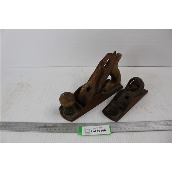(2) Stanley Wood Planes