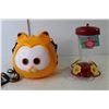 Image 2 : The Garfield Movie Collectible Popcorn Holder With Neck Strap, Hummingbird Feeder (NIB)