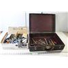 Image 1 : Tool Briefcase With Contents (Wrenches, Electrical Outlets, Screwdrivers, Misc.)
