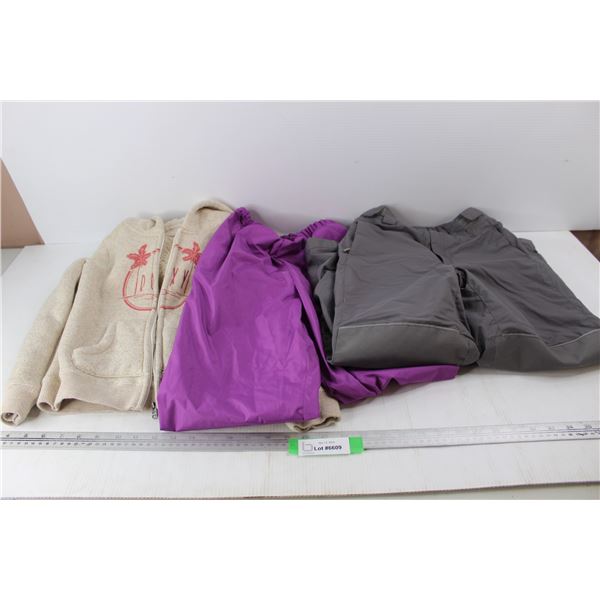 Children's Roxy Bunny Hug, (2) Pairs OF Splash Pants/ Snow Pants, Oshkosh, Misc.- All Size 8 Small