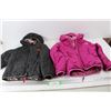 Image 1 : (2) Children's The Northface Jackets- Both About 18 - 24 Months In Size