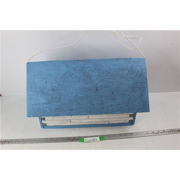 Large Double Sided Birdhouse- 20.5'' x 12.5'' x 12'' - As Is