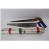 Image 6 : Lot Of Various Items, (2) Handsaws, (3) Marshmallow Sticks, Misc.