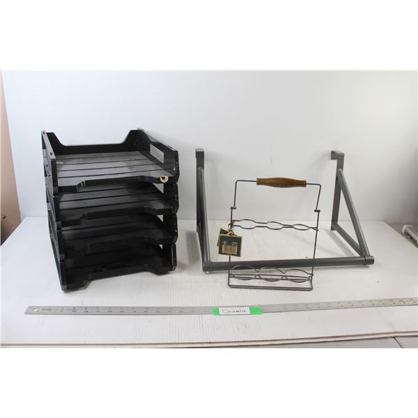 Paper Organizer, Whiskey Rack, Door Rack