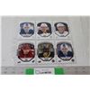 Image 1 : (6) Upper Deck Portraits Hockey Cards - Jack Eichel, Jared McCann Malcolm Subban, Max Domi, And (2) 