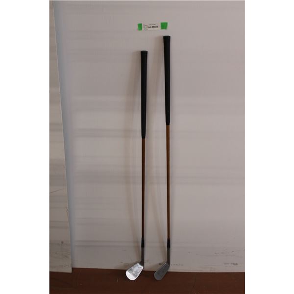 (2) Gold Clubs - 37" and 39"