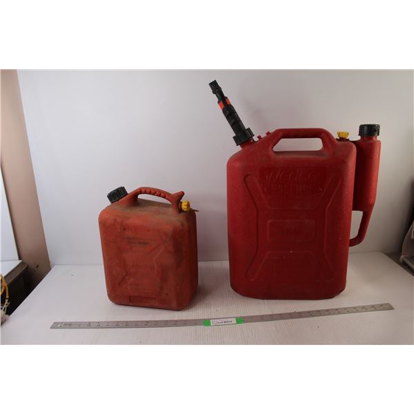 (2) Gas Jerry Cans