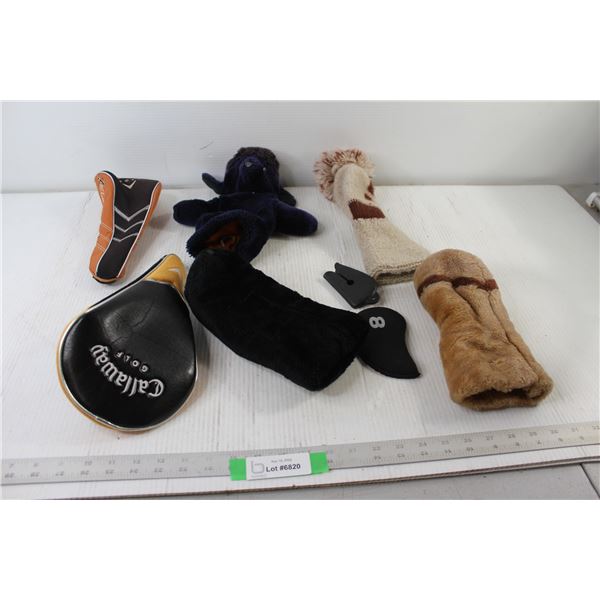 (8) Golf Club Covers