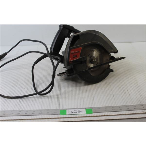 Craftsman Skilsaw - Tested Powers On