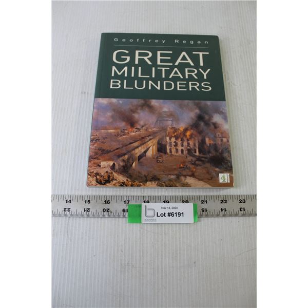 Great Military Blunders Book