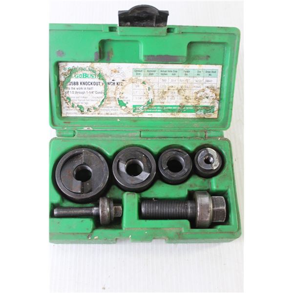 Greenlee Slug Buster Knockout Punch Set 72355BB