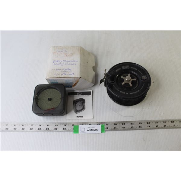 Dickson SC3 Super Compact Temperature Recorder, Alvey Fishing Reel Model 520A