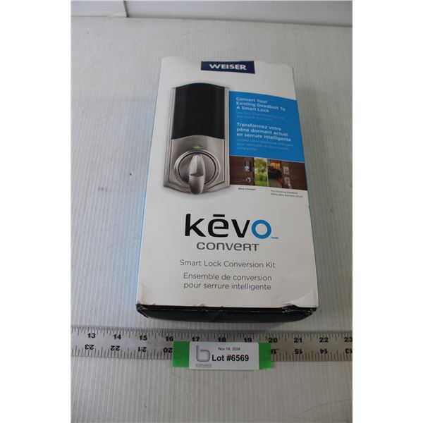 Weiser Kevo Convert Smart Lock Conversion Kit - Bluetooth - 9GED15000-102 (NIB)