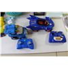 Image 2 : Assorted Children's Toys (Remote Control Cars, Stuffed Toys, Spikey Ball, Plastic Cars & Machines), 
