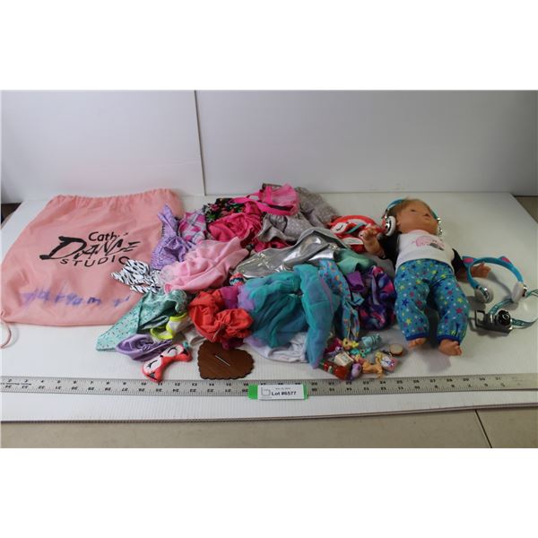 Child's Toy Baby Doll With Variety Accessories