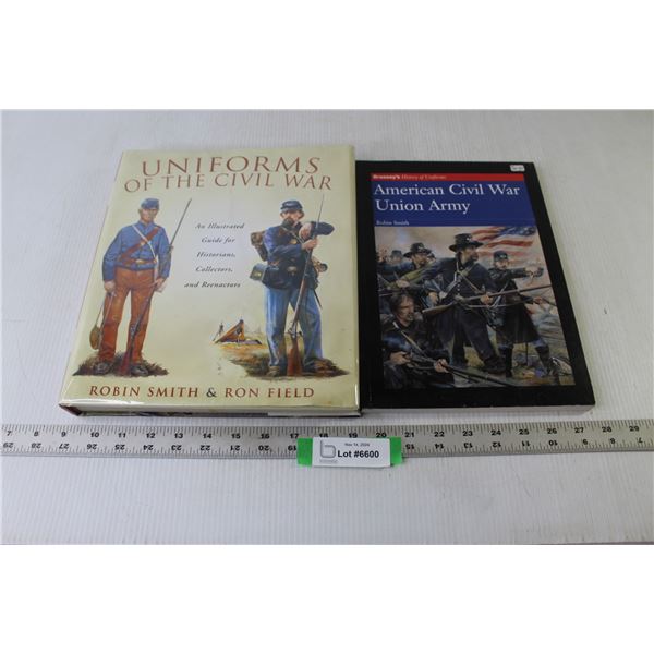 (2) American Civil War Books (Uniforms of the Civil War, American Civil War Union Army)
