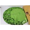 Image 3 : (7) Sequined Tree Skirts- All 18'' In Diameter