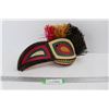 Image 1 : Panamanian Woven Parrot Mask- As Is