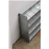 Image 2 : *Metal Galvanized 4 Story Shelf, 6'' x 26'' x 19''- As Is