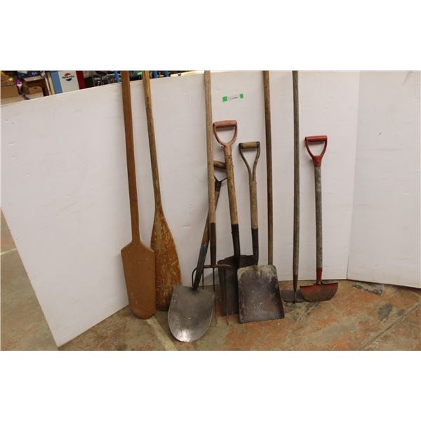 *Various Shovels, Ores, Pitch Forks, Misc.